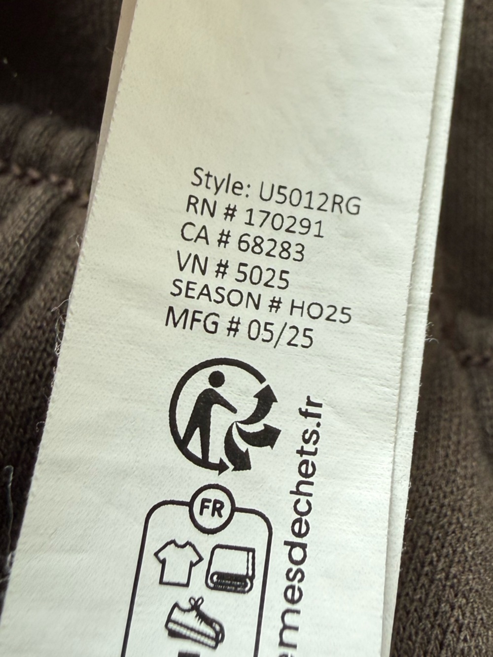ALO Yoga Accolade Straight Leg Sweatpant Espresso Brown Athleisure Casual Medium - Picture 14 of 14